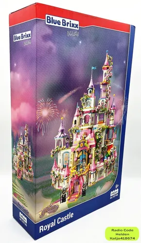 BlueBrixx Kids 107146 – Princess Leah: Königlicher Palast aus Klemmbausteinen - Kreatives Bauvergnügen mit 2482 Bauelementen! Der königliche Palast von Princess Leah fördert die Fantasie und bietet stundenlangen Spielspaß. 100% kompatibel mit anderen Klemmbausteinen.