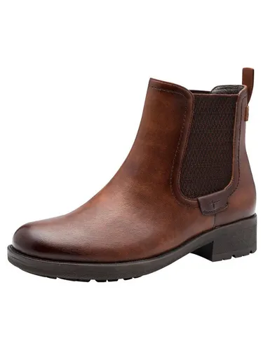 TAMARIS Chelseaboots Damen Gr. 39, braun (cognac) in braun von Tamaris
