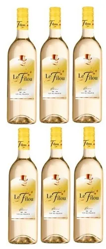 Flaschen Le Sweet Filou, Cuvée Landwein Süß Weiß a 0,75 L 11 % vol. 6