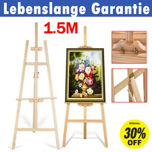 Künstlerstaffelei aus Buchenholz von Dayplus