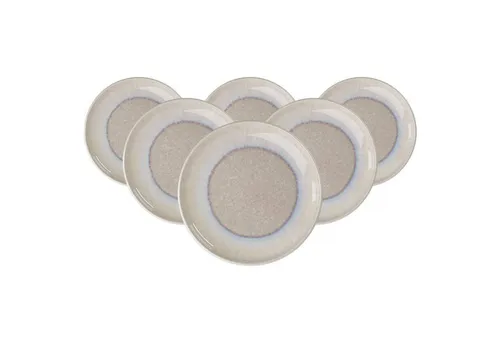 like. by Villeroy & Boch Frühstücksteller Perlemor Sand 6er Set - Elegante Dessertteller im 6er Set mit einem Durchmesser von 20,1 cm aus hochwertigem Premium-Porzellan. Ideal für stilvolle Tischdekorationen und vielseitige Anlässe. Spülmaschinen- und mikrowellenfest für praktische Nutzung.
