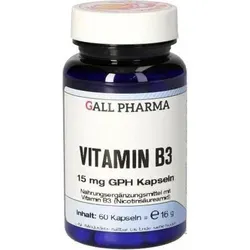 Vitamin B3 15 mg GPH Kapseln, 60 St KAP