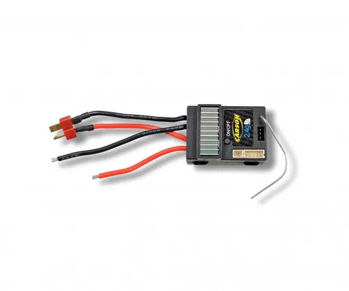 Carson ESC/RX-Einheit REFLEX-XS T-Plug Nr 500906305 - RC Modellbau Zubehör von Carson, bietet präzise Steuerung für optimale Fahrperformance.
