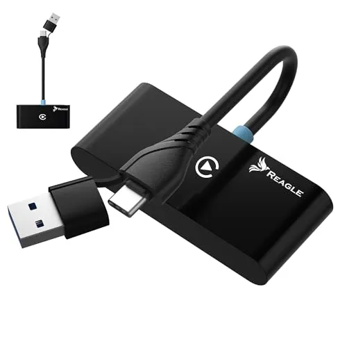 Reagle Wireless Carplay Auto Adapter – Kabellose Verbindung für CarPlay & Android Auto