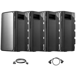 Powerness Balkonkraftwerk Speicher 7680Wh - Hochwertiger All-in-One Speicher für Balkonkraftwerke, kompatibel mit allen Wechselrichtern. Plug & Play: einfache Installation ohne Fachkenntnisse. Skalierbar bis 11,52 kWh für flexible Energienutzung im ganzen Haus.