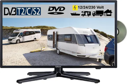Gelhard GTV2282PVR LED 22 Zoll TV mit DVD