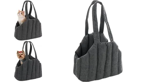 Flamingo Tragetasche GILIAN GRAU 43x23x35CM