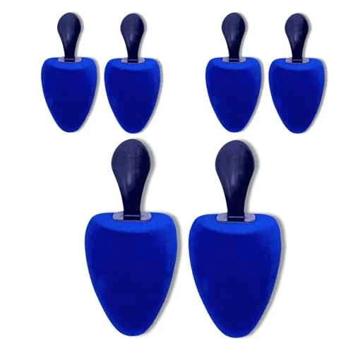 DELFA Schuhspanner Universal - Größe 39-42 - Set aus 3 Paar - Schaumstoff Schuhformer Schuhstrecker - für Damen Trotteurs