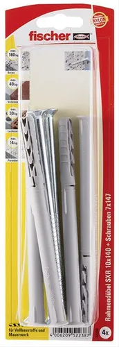 Langschaftdübel SXR 10x140 T K (4)