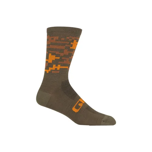 Giro Seasonal Merino Wool trail green camo (socks-socks) S von Giro