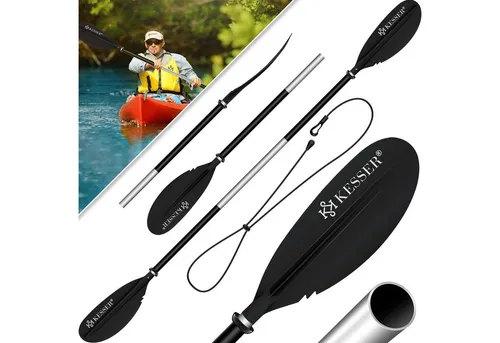 KESSER SUP-Paddel 4-teilig in schwarz von Kesser