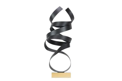 KUNSTLOFT Dekofigur Tanz ins Licht 35x80x20 cm, handgefertigte Figur aus Kunststein