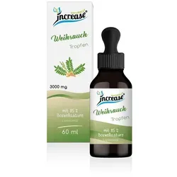 increase NATURALLY Liposomaler Weihrauch - 3000mg pro Tag - Hochwertige Weihrauch Tropfen mit 3000 mg pro Tagesdosis. Ideal zur Unterstützung der täglichen Ernährung. Praktische Tropfenform, einfach in der Anwendung.