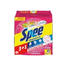 Henkel AG & Co. KGaA Spee Megaperls® Color Waschmittel, Waschpulver für langanhaltendes Leuchten der Buntwäsche, 1,215 kg