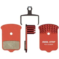 Kool Stop Scheibenbremsbeläge, rot, One Size