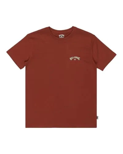 Billabong - Arch Wave Ss Screen Tee für Jungen - Fired Brick - 12 Jahre