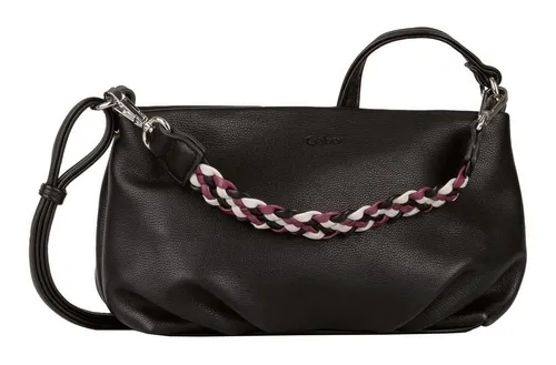 Gabor bags Linnie Damen Umhängetasche - Stilvolle Crossbody Bag in Schwarz - Umhängetasche in zeitlosem Design mit flexiblem Tragekomfort, abnehmbaren Henkel und verstellbarem Schulterriemen. Perfekt für jeden Anlass!