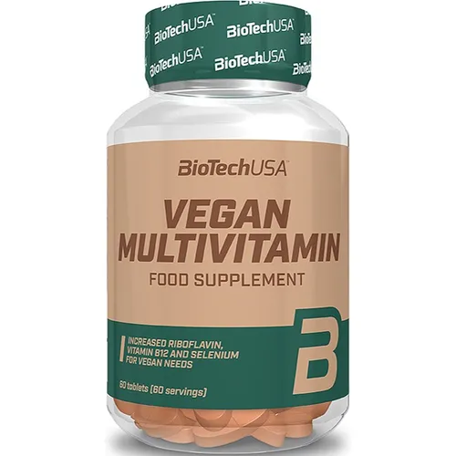 BioTechUSA Vegan Multivitamin Multivitamin- und Mineralkomplex 60 TABL
