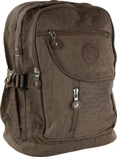 BAG STREET Freizeitrucksack - Stylischer Cityrucksack für Damen und Herren - Freizeitrucksack aus strapazierfähigem Nylon, ideal für den Alltag. Hoher Tragekomfort und moderne Optik machen ihn zur perfekten Handtaschen-Alternative.