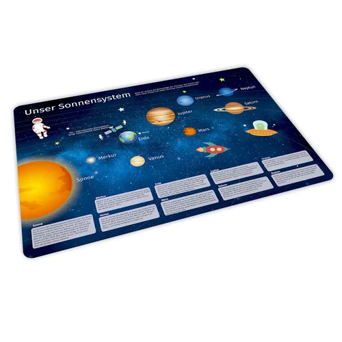 stabiles Vinyl Tischset, mehrfarbig,nikima