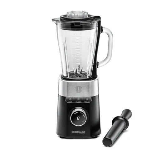 ROMMELSBACHER MX 1260 Standmixer - Schwarz - Vielseitiger Standmixer MX 1260 in elegantem Schwarz, ideal für smoothies, Suppen und mehr. Leistungsstark und benutzerfreundlich für den täglichen Einsatz.
