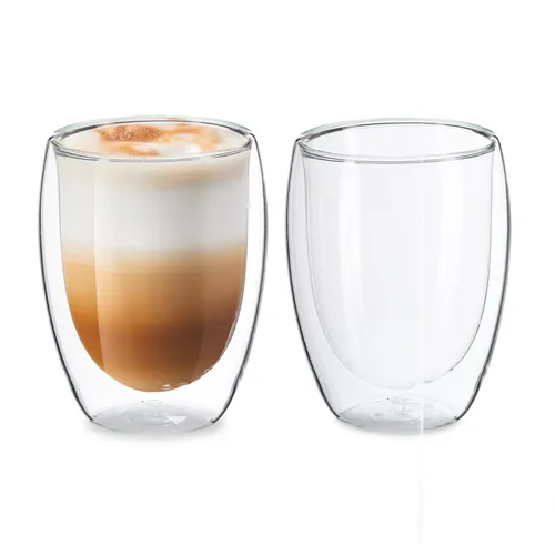 Latte Macchiato Gläser Kaffeegläser Teegläser Doppelglas doppelwandig Kaffee Set