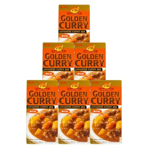 S&B Golden Curry Sauce Mix mild 6x92g von S&B