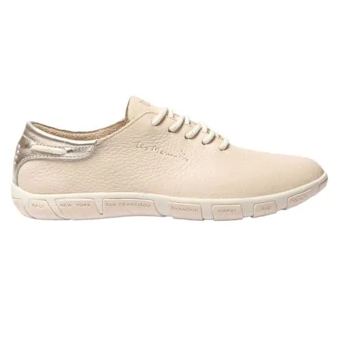 TBS Jazaru Damen-Sneaker - Beige, 41 EU - Damen-Sneaker aus hochwertigem Leder mit runder Zehenform und 2 cm Absatzhöhe, ideal für stilvolle Freizeitlooks.