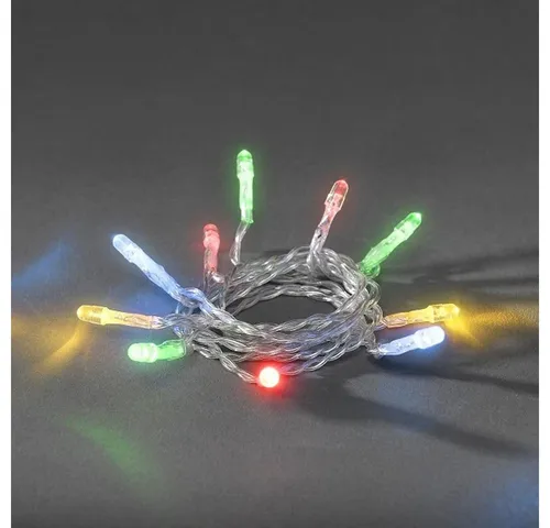 KONSTSMIDE LED-Lichterkette 1408-503 LED Lichterkette 20er bunt Batterie