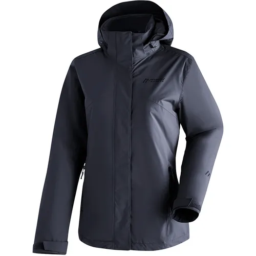 Maier Sports Metorthermrec Women night sky (M10367) 22 - Wasserdichte Hardshell Jacke für Damen, ideal für Outdoor-Aktivitäten. Mit 10.000 mm Wassersäule, atmungsaktiver mTEX Membran und 100% recyceltem Material - umweltfreundlich und komfortabel.