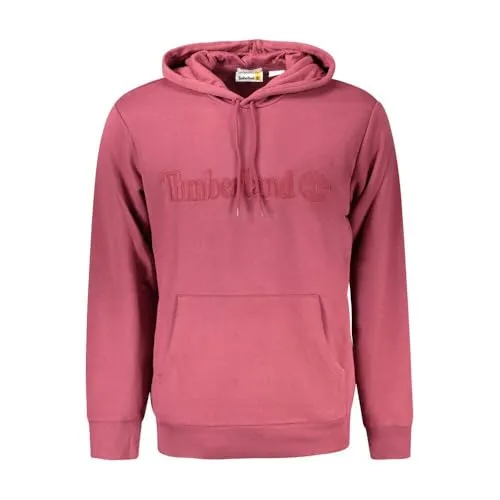 Timberland Embroidery Tonal Hoodie Rot Cordovan S
