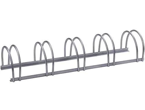 Alberts 698300 Mehrfach-Fahrradständer | 5 Einstellplätze, freistehend | feuerverzinkt