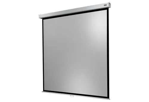 Celexon Rollo Professional Plus 1090776 Rolloleinwand 180 x 180cm - Beamer-Leinwände mit 1:1 Bildformat, ideal für Präsentationen und Heimkino mit hoher Bildqualität.