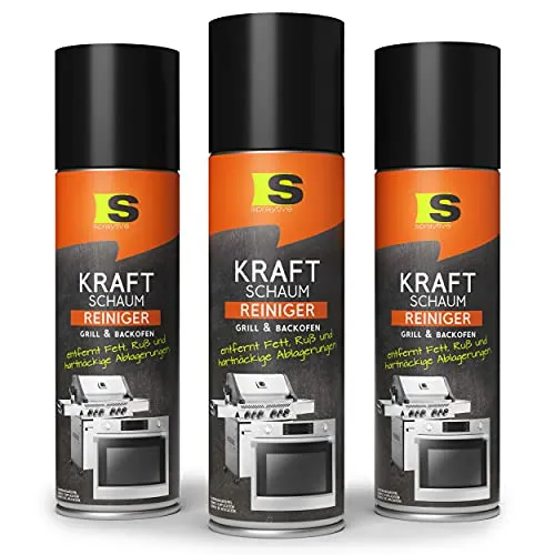Spraytive 3 x 500ml Grill- & Backofenreiniger