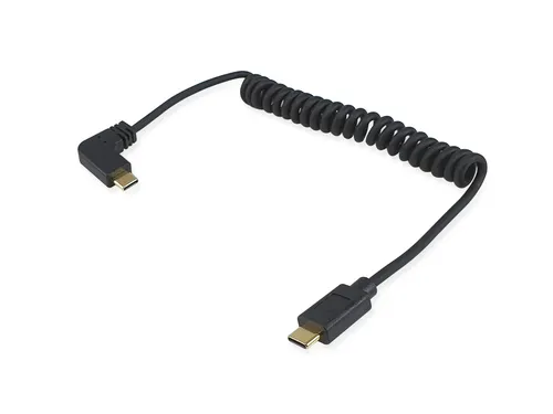 Equip USB Kabel 2.0 C -> C wink. St/St 1.00m 3A 480Mbps sw
