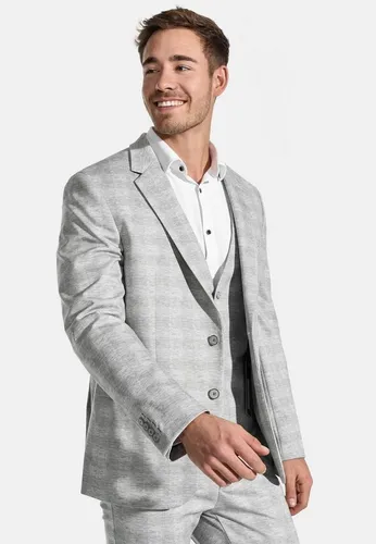 Jeff Anzugsakko Herren Oscar - Elegantes Slim-fit-Jackett - Das Jeff Anzugsakko Oscar überzeugt durch seine Slim-fit-Passform und klassische Eleganz. Ideal für besondere Anlässe, lässt es sich perfekt mit einer passenden Hose kombinieren.