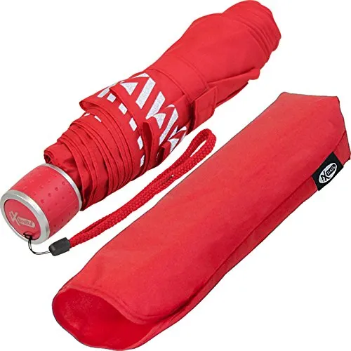 iX-brella Mini Kinderschirm Safety Reflex extra leicht - rot