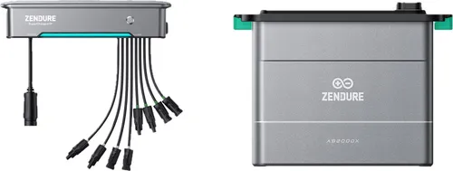 Zendure SolarFlow Bundle Hybrid Inverter Hyper 2000 mit Zusatzbatterie AB2000X