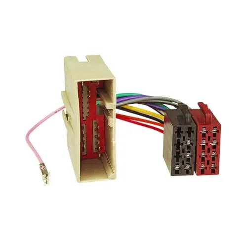 tomzz Audio 7015-003 Radio Adapter Kabel kompatibel mit Ford Fiesta Fusion Lincoln Mercury ab 2002 auf 16pol ISO Norm