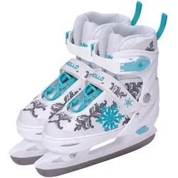 Apollo Schlittschuhe Schlittschuhe größenverstellbar Ice Skates X-Pro, Größenverstellbar, dreistufige Sicherung weiß M (35-38)