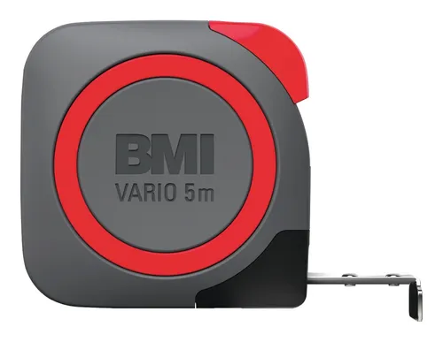 BMI Taschenbandmaß Vario EGI 5mx16mm weiß - 411541820-EG I von BMI