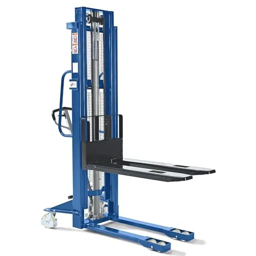 kaiserkraft | Hochhubstapler | Hubbereich 90-2500 mm | Tragfähigkeit 1100 kg | Bauhöhe 1838 mm