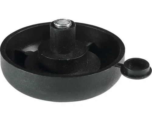Produktbild Möbelgleiter mit Innenverstellung Ø 50 x 19 mm Kunststoff schwarz bis 40 kg