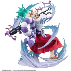 One Piece FiguartsZERO PVC Statue Yamato - Extra Battle 21 cm - Spielfigur aus der FiguartsZERO-Serie, detailreiche PVC-Statue von Yamato, perfekt für Sammler und Fans von One Piece, inklusive beeindruckender Effekte und in einer ansprechenden Fensterbox.