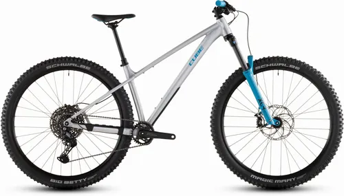 Cube Reaction TM One MTB-Hardtail Diamant rawmetal'n'blue - S