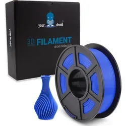 yourDroid PETG Filament Blau 1.75mm 1kg