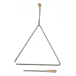 BSX Triangel 25 cm inkl. Halteschnur - Triangel aus hochwertigem Material, robust und flexibel in der Gestaltung für vielseitigen Einsatz.