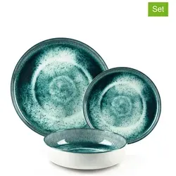 Excelsa Geschirrset 12-Teiliges Atena Keramik Bunt von Trendy Kitchen by EXCÉLSA