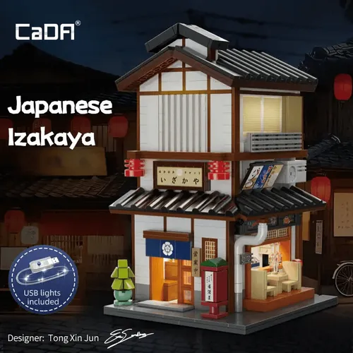 CaDA C66019 Japanese Izakaya inkl. Beleuchtung 1195 Teile