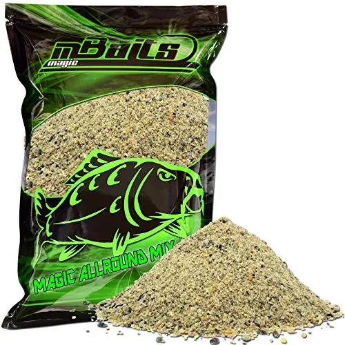 Angel-Berger Magic Baits Groundbait Grundfutter Angelfutter Verschiedene Sorten Angeln (Magic Allround Mix, 1Kg)